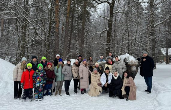 Увидели зубров и приобщились к искусству