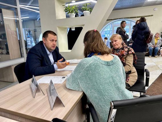 Правомобиль Комитета семей воинов Отечества в Красногорске