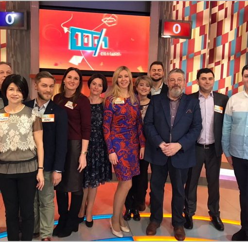 Нотариусы Московской области приняли участие в съёмках программы Сто к одному