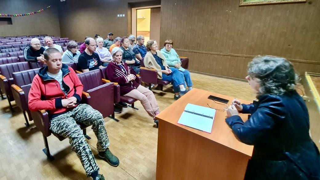 «Правомобиль Подмосковья» в Центре реабилитации слепых в Волоколамске «Правомобиль Подмосковья» в Центре реабилитации слепых в Волоколамске"