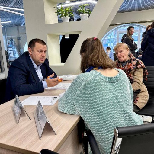 Правомобиль Комитета семей воинов Отечества в Красногорске