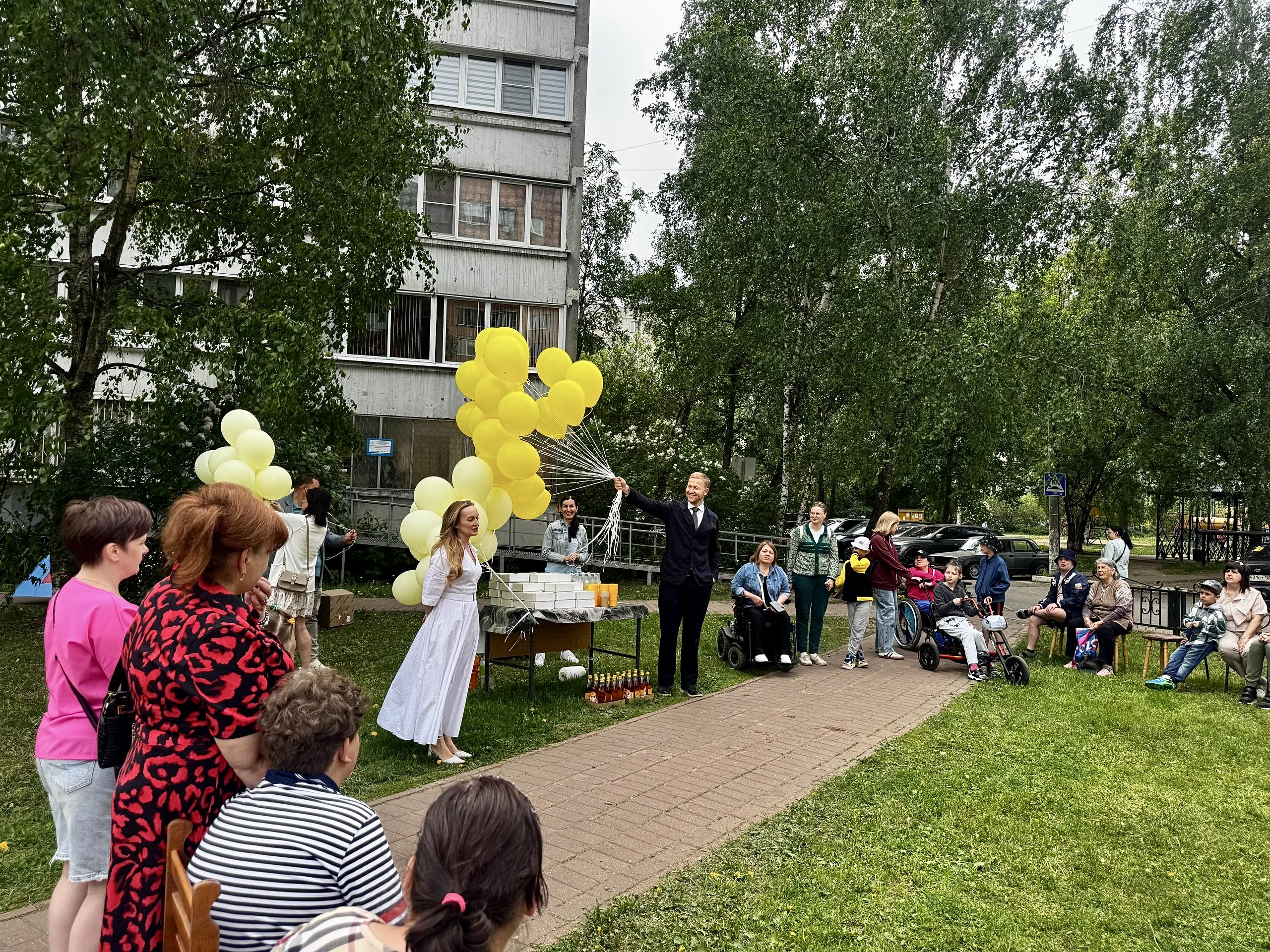 Праздник в честь Дня защиты детей в Раменском"