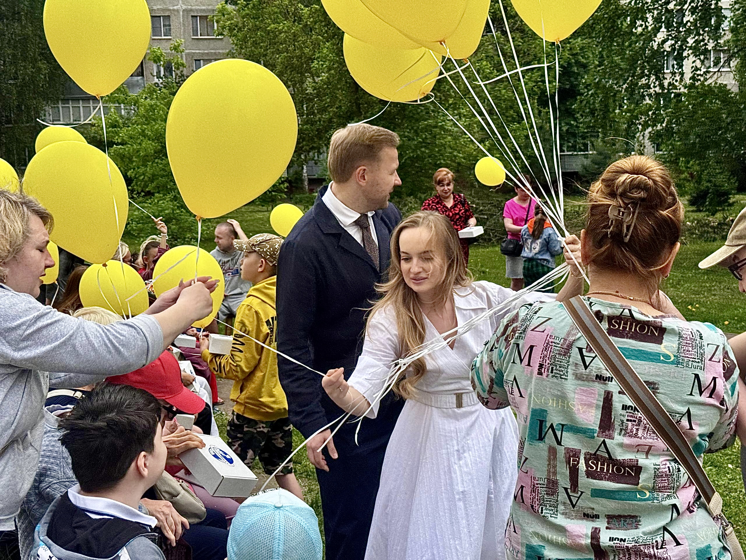 Праздник в честь Дня защиты детей в Раменском"